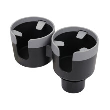 Car Drink Cup Holder Car Cup Holder Expander Organizer With Adjustable Base Gray