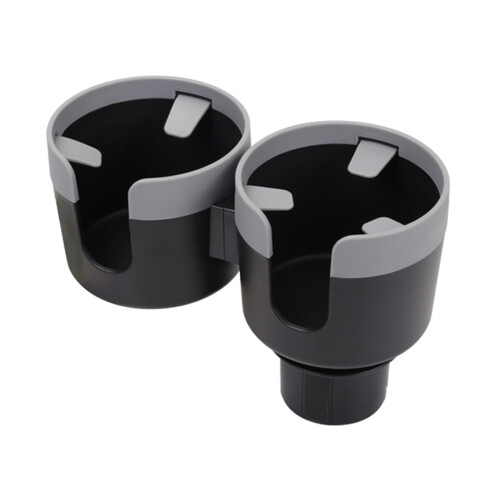 Car Drink Cup Holder Car Cup Holder Expander Organizer With Adjustable Base Gray