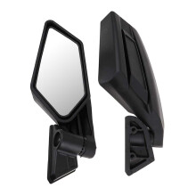 1 Pair UTV Side View Mirrors Rearview Mirror Adjustable Suiatble for Original