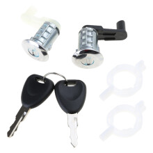 Left Right Car Iron Door Lock Cylinder Repair Kit for RenaultMegane Scenic 1