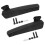 90 Degree Adjustable Car Armrest Polyurethane Layer Supportive Structure Easy 2pcs 1