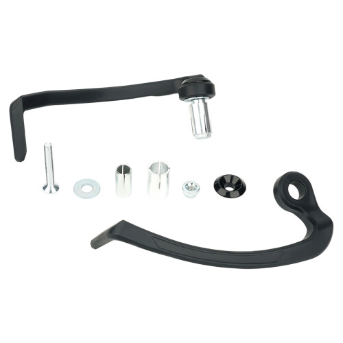 Reinforced Motorcycle Handguards Quick Release Mechanism Suitable for Vehicle Black