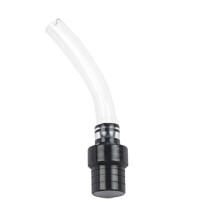 Motorcycle Gas Fuel Lid Exhaust Hose Pipe For 125cc Breathing Black transparent tube