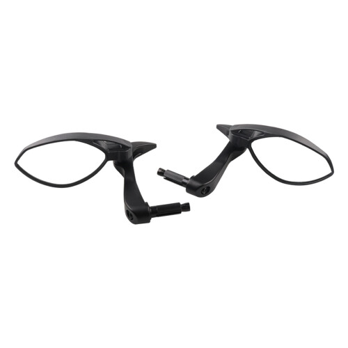 Electromobile Convex Rearview Mirror Motorcycle Handlebar End Mirrors 1Pair