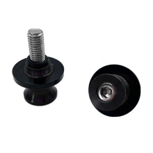 Motorcycle Accessory Aluminum Swingarm Slider Spools 6mm 8mm 10mm Stand Screws Black 8MM