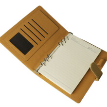 Constellations Journal Notebook Business Notepads with Slots Loose Leaf Notebook Black