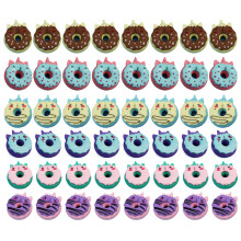 48 Pcs Doughnuts Pencil Erasers Cute Food Erasers Back to School Mini Erasers