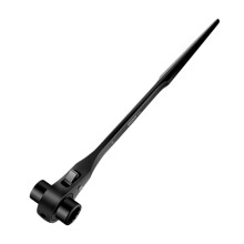 10-32mm Ratchet Wrench Pointed Tail Adjustable Socket Adapter Wrench Hand Tool 17x19mm