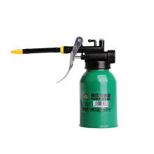 Pump Oiler Can Manual Oiler Portable Oil Pot Can Pump Oiler for Motorcycles W0229B