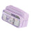 Large Capacity Pen Case Multifunctional Expandable Compartments Pencil Organizer Purple 1