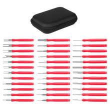 Electrical ConnectorTerminal Removal Tool Set Electric Pin Remover Extractor 36pcs