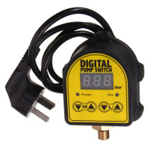 Contrôleur de pression automatique 220 V pour pompe domestique – Contrôleur de pression électrique numérique Pressdrive – Mâle