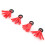 Schaum Float Indicator Rot 29mm Fliegenfischen 11