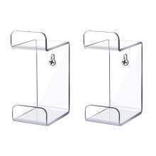 2X Universal Game Controller Holder Wall Mounted Headset Stand Hanger for PS4