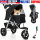 Skylos Pet Stroller Pram Dog Carrier Trailer Strollers 3 Wheels Foldable Large 1