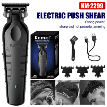 Kemei Cordless Hair Clipper Electric Hair Clipper Zero Gap Trimmer HairCut 2299