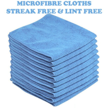10 x LARGE MICROFIBRE CLEANING AUTO CAR DETAILING SOFT CLOTHS WASH TOWEL DUSTER