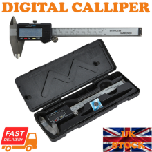 6 INCH DIGITAL VERNIER CALIPER 150MM STAINLESS STEEL MICROMETER ELECTRONIC TOOL