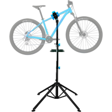 FOLDING BICYCLE MAINTENANCE REPAIR STAND PEDAL BIKE CYCLE MECHANICS ADJUSTABLE