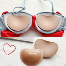 Push Up Bra Pads Silicone Gel Breast Enhancers Bikini Chicken Fillets Insert