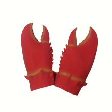 Pair Of Creative And Fun Lobster Gloves, Crab Claw Claw Gloves, Charming Prank Props, Halloween Costume Photography Props,