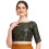 Wow! Grόne Jacquard-Bluse fόr Damen  Rbbl163S 1