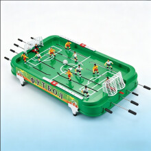 (92*32*14cm) Kompakter grüner Fußballtisch, Tischfußballspielset für Wettkampfspiele, Familientreffen, Partys und Freizeit im Büro