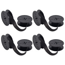 4 Pack Schreib Maschinen Farb Band Doppel Spule Schreib Maschinen Farb Band Tinte Doppel Spule Tinte Ersatz Teil für die Meisten Schreibmaschinen