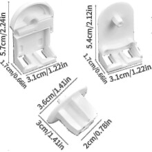 25mm Roller Blind Spares Repair Kit, Replacement Fittings with 3m Beaded Chain