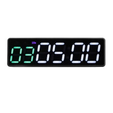 Tragbarer Fitness Timer Intervall Timer Trainieren Fitness Uhr Countdown//Stoppuhr Magnetisch & USB Wiederaufladbar, (A)
