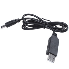 5V zu 12V 2,1 Mm X 5,5 Mm Modul Konverter Stecker Buchse Strom Kabel Stecker, USB zu Kabel -1 M