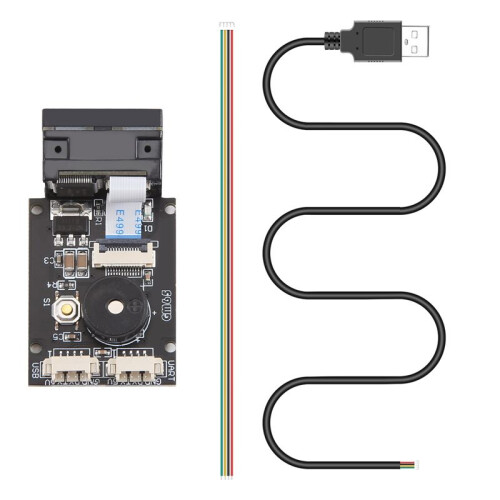 GM65 1D 2D Barcode Scanner USB UART PDF417 Barcode Reader QR Code Modul für Bus Supermarkt Krankenhaus