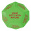 Christmas Creative Santa Claus Polygonal Random Gift Exchange Dice Green 2pcs 1