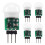 AM312 PIR Sensor,5 Pack PIR Motion Sensor Outdoor  Pyroelectric Infrared PIR Human IR Sensor Module Body 1