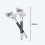 10pcs Golf Tees Wear Resistant Portable Oblique Insertion Decrease Friction Professional Increase Distance Compact 10 Degrees Golf Ball Tees Golf Acce 1