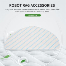 30 StüCk Ersatz Wischer Kissen für DEEBOT OZMO T9 Serie T8 Serie T8 AIVI T8 Max N8 Pro Robot Saugroboter