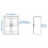 IKEA BRIMNES Cabinet White 78x95cm 3