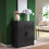 IKEA BRIMNES Cabinet Black 78x95cm 1