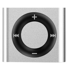 Mini MP3 Music Players Metal Clip-on Build in Speaker 180mAh Touch Tone Rechargeable with Headphone