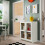 IKEA BRIMNES Glass Cabinet 78x95cm 1