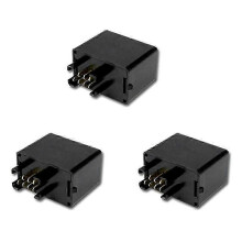 Motorcycle Flash Relay 7 Pin LED Indicator Flasher Relay compatible withGSXR 650 750 1000 5Pcs