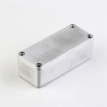4X Diecast Aluminium Electronics Project Box Case Enclosure Instrument 1590A Style Guitar Effects Aluminium Stomp Box