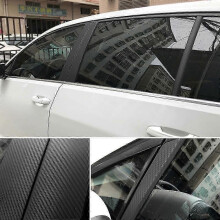 (Silver) 50cmx200cm 3D Carbon Fiber Vinyl Car Wrap Sheet Roll Film Car Stickers and Decal Motorcycle Auto Styling Accessories Automobiles