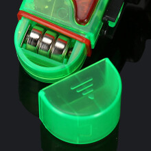 Fishing Bites Alarm with Sound & Light Multi Angles Adjustable Black single flash ABS