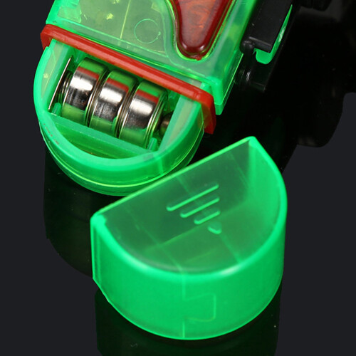 Fishing Bites Alarm with Sound & Light Multi Angles Adjustable Black single flash ABS