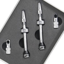 40/44/55/60/65/80/100mm Valves Stem with Cores Removal Tool Set, Aluminum Alloy Grey 65mm