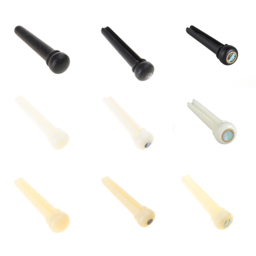 1Pc Plastic Guitar Bridge Pin String Peg Replacement Guitar Bridge Pin 06style 1