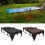 Table Tennis Cover Accessory for Folding & Flat Table, Pingpong Table Protector Brown 210D 6