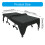 Table Tennis Cover Accessory for Folding & Flat Table, Pingpong Table Protector Brown 210D 4