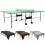 Table Tennis Cover Accessory for Folding & Flat Table, Pingpong Table Protector Brown 210D 5